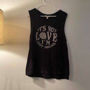 “It’s not love...” Muscle Tee ❤️